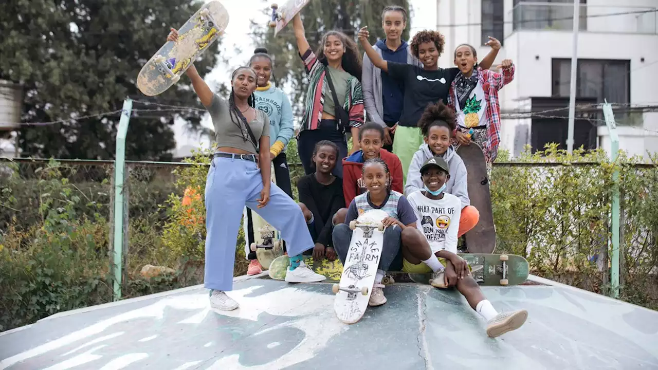 On Saturday Mornings in the Ethiopian Capital City, A Skate Park of Their Own