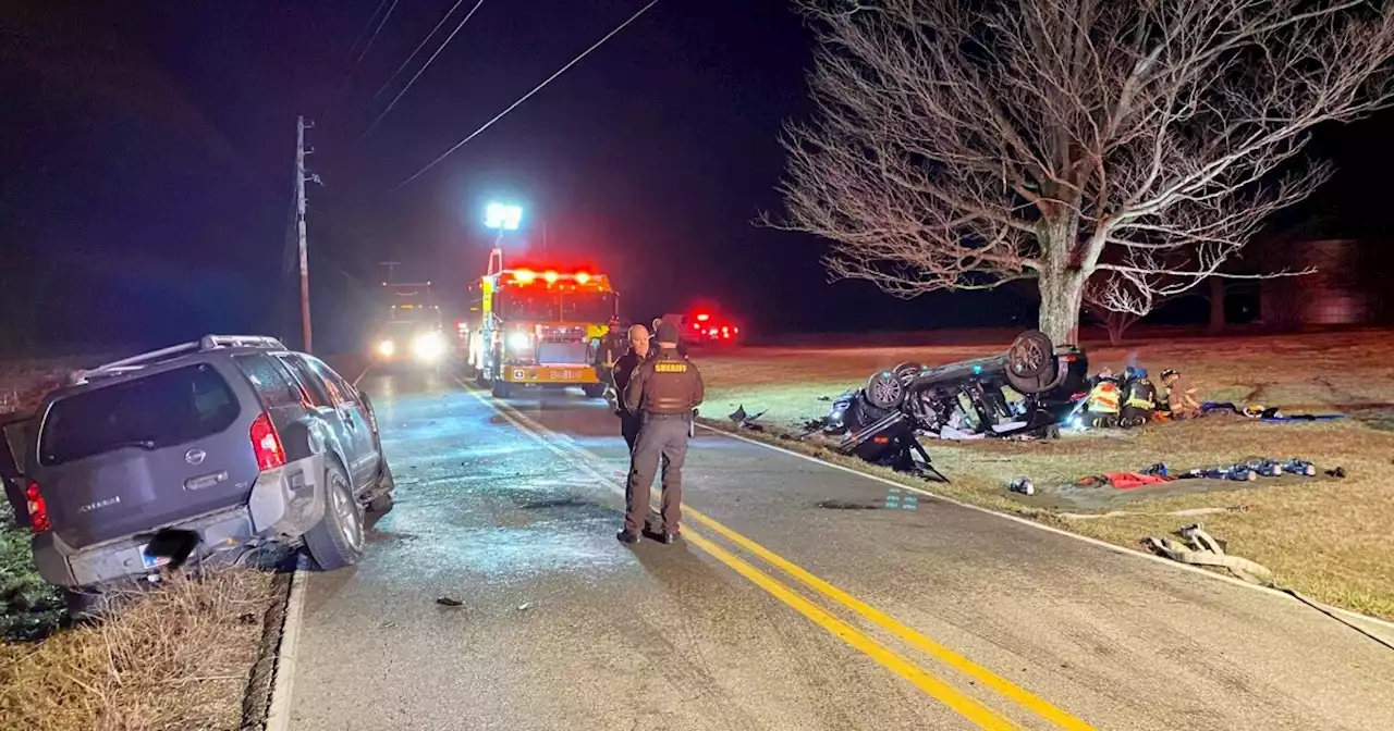 Passenger seriously injured, transported along with mother and child in Johnson County crash