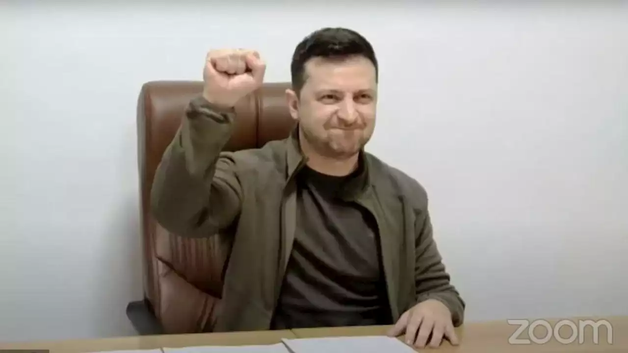 Zelensky wins Ronald Reagan Freedom Award for 'courageous fight against tyranny'