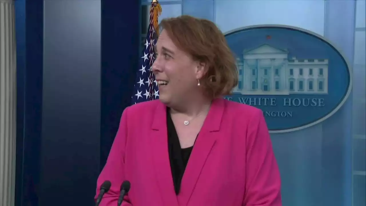 'Jeopardy!' champ Amy Schneider visited White House on Transgender Day of Visibility