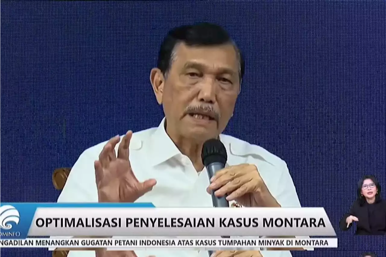 Luhut: pemerintah tegas gugat kasus Montara untuk rakyat NTT