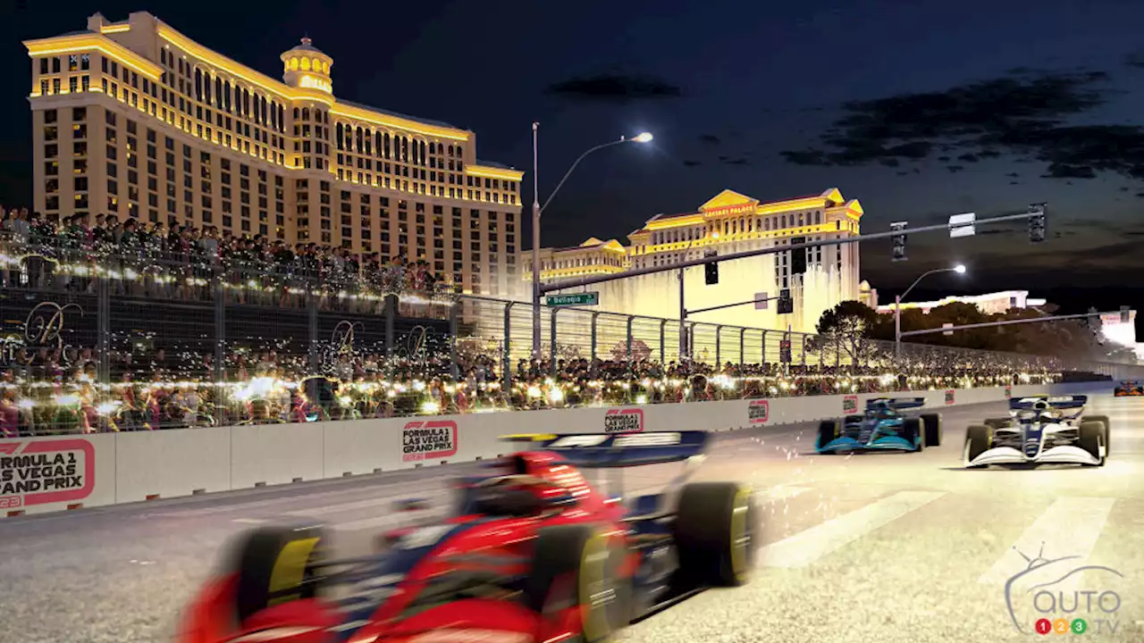 La Formule 1 débarque à Las Vegas | Actualités automobile | Auto123