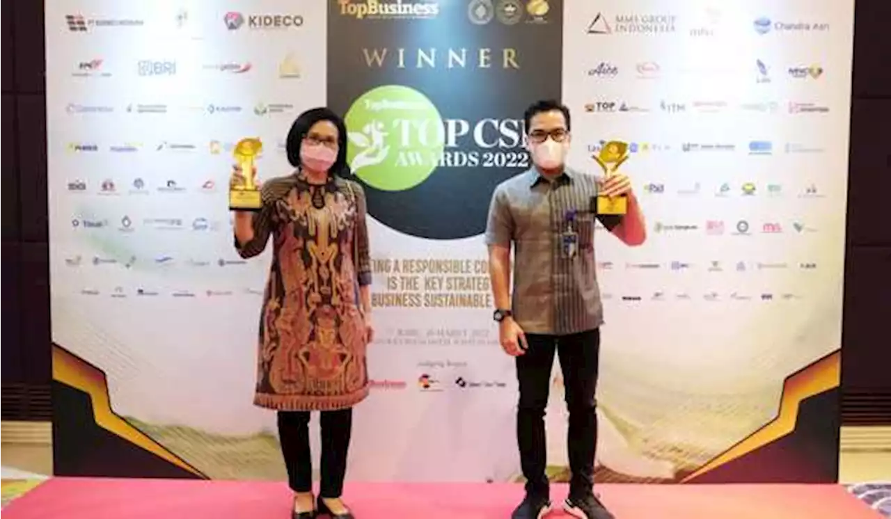 Peruri Raih 2 Penghargaan di Ajang TOP CSR Awards 2022