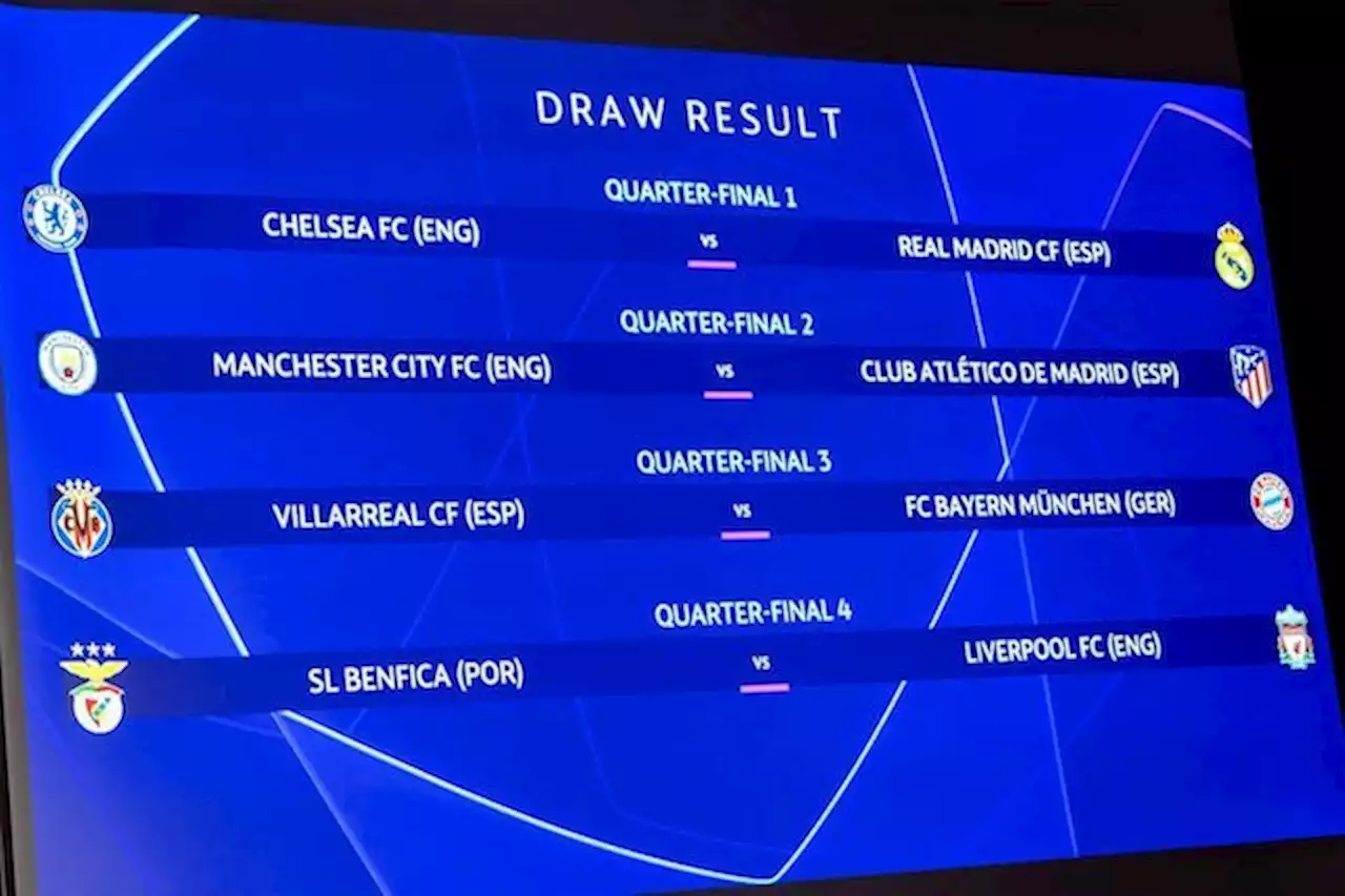 Jadwal Perempat Final Liga Champions: Ada Duel Chelsea vs Real Madrid - Bola.net