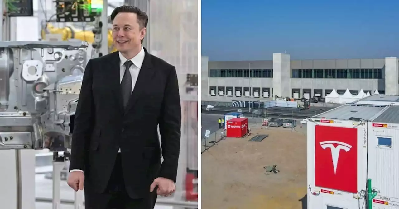 Epic drone footage shows off Tesla's new R80 billion Gigafactory in Europe