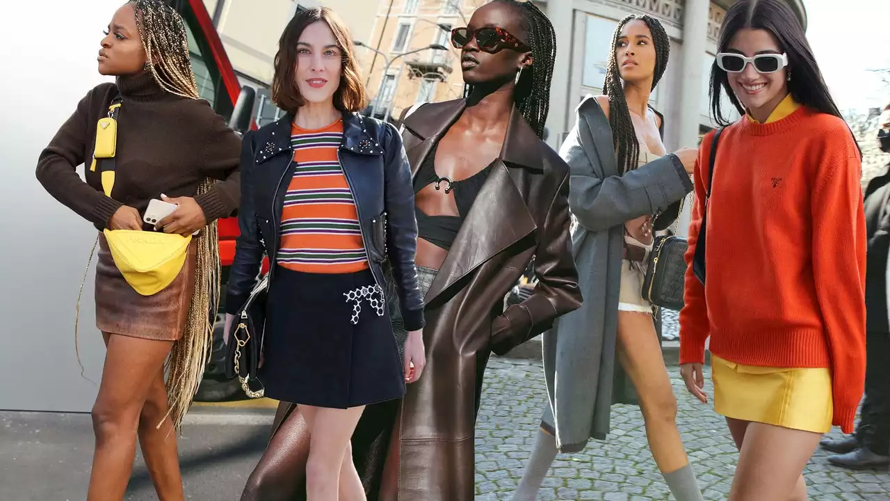 How To Wear A Mini Skirt Like The Street-Style Set