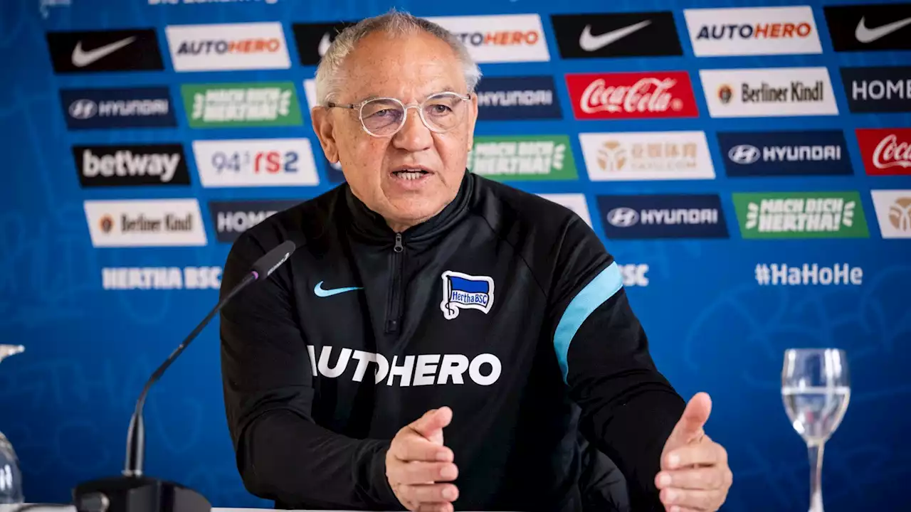 Hertha-Trainer Magath „ausgesprochen zufrieden“