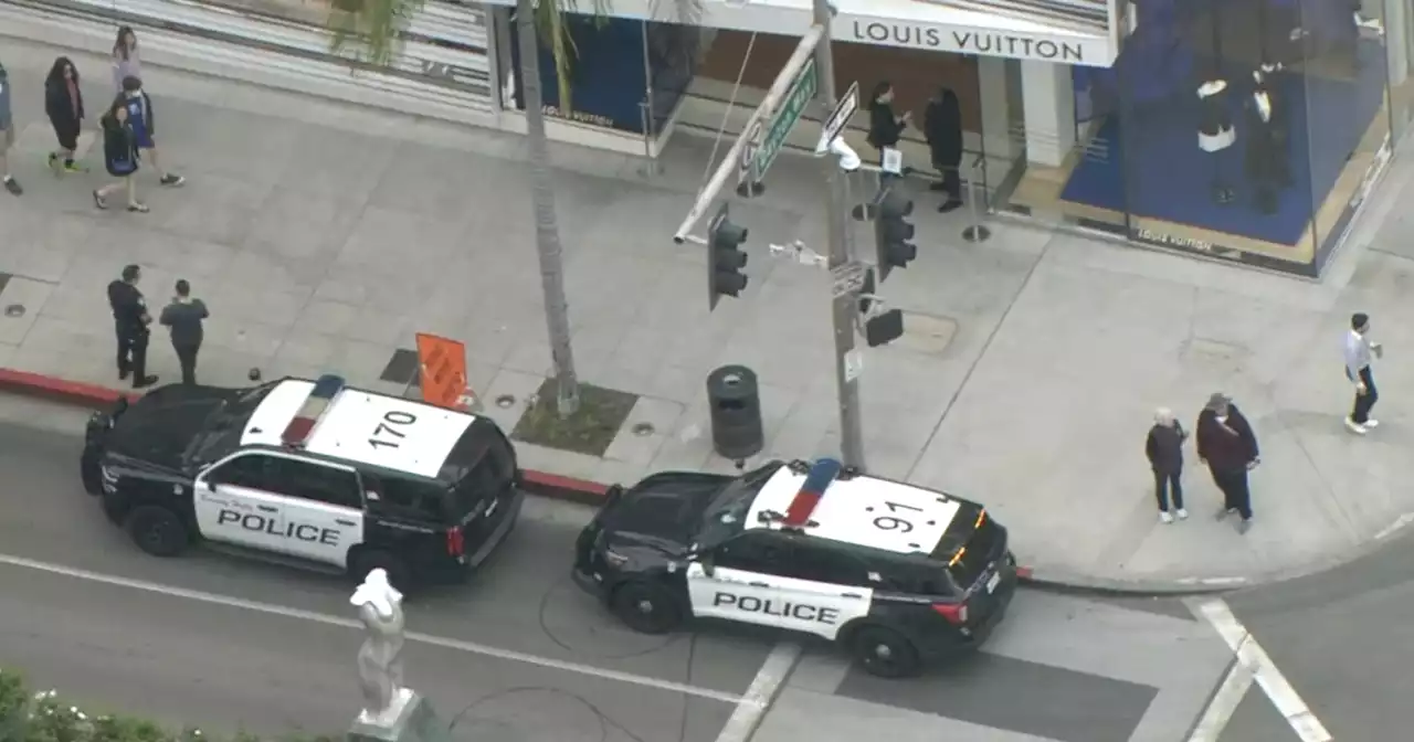 2 arrested in theft from Louis Vuitton in Beverly Hills