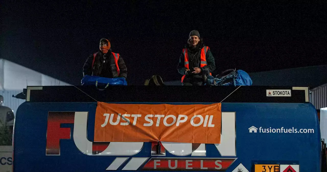 'Just Stop Oil': Climate Activists Block 10 Terminals Across UK