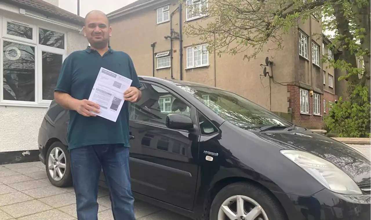 Dad's fury at being fined £650 for driving outside his own home