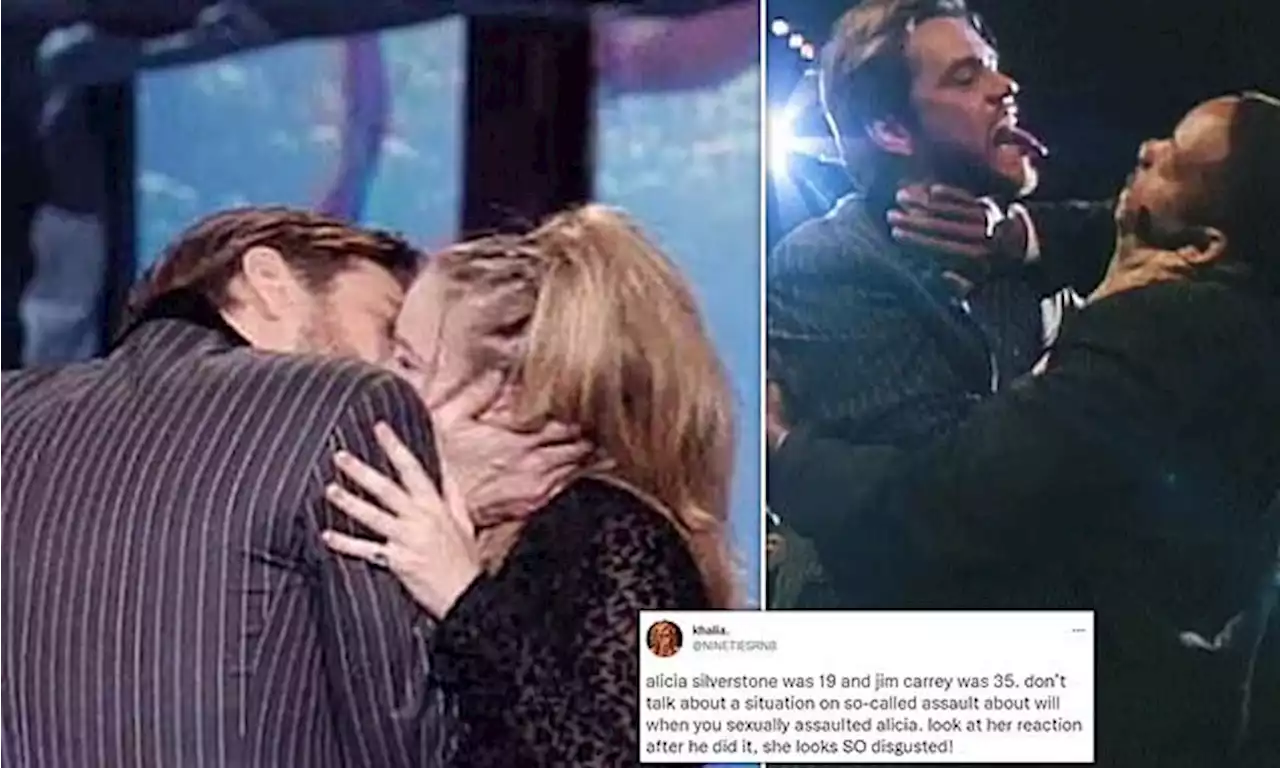 Jim Carrey is SLAMMED for 'assault' on 20-year-old Alicia Silverstone