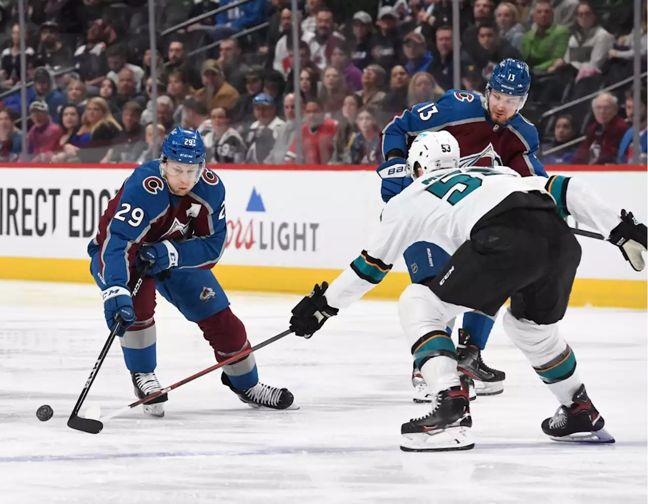 Avalanche power play delivers again in win over San Jose Sharks