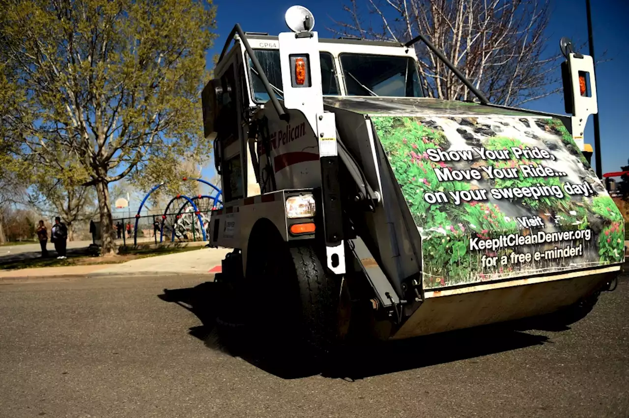 Street sweeping season underway in Denver on Friday