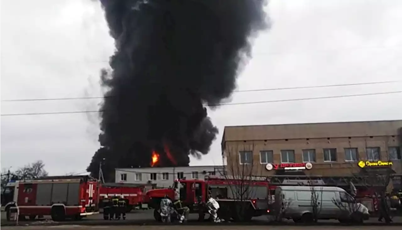 Belgorod - Russland meldet ukrainischen Luftangriff auf Treibstofflager in russischer Grenzstadt