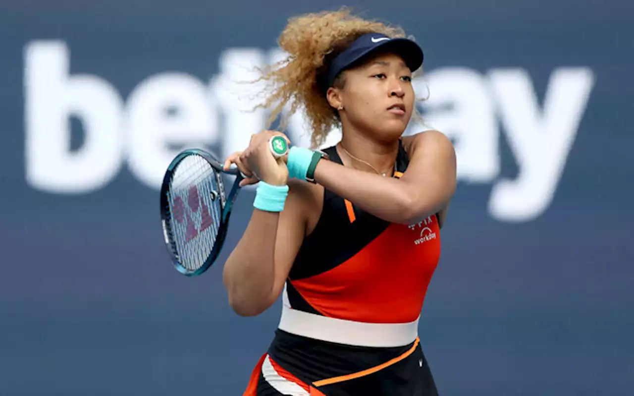 Tearful Osaka rallies past Bencic to reach Miami Open final