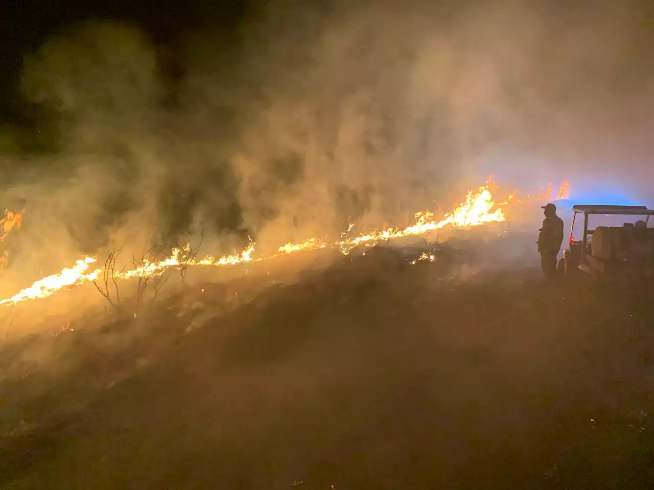 Photos: Massive King Ranch wildfire could take days to fully contain