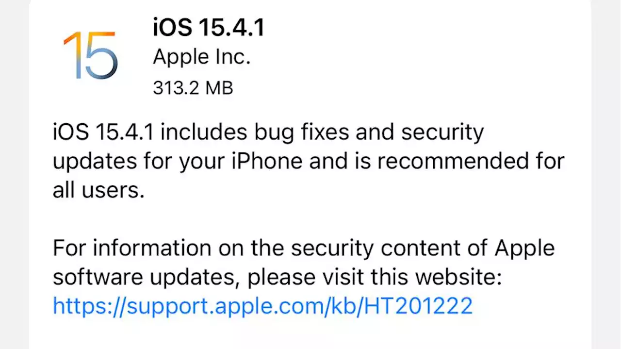 Apple Releases iOS 15.4.1: Sudden iPhone Update With Crucial Fixes