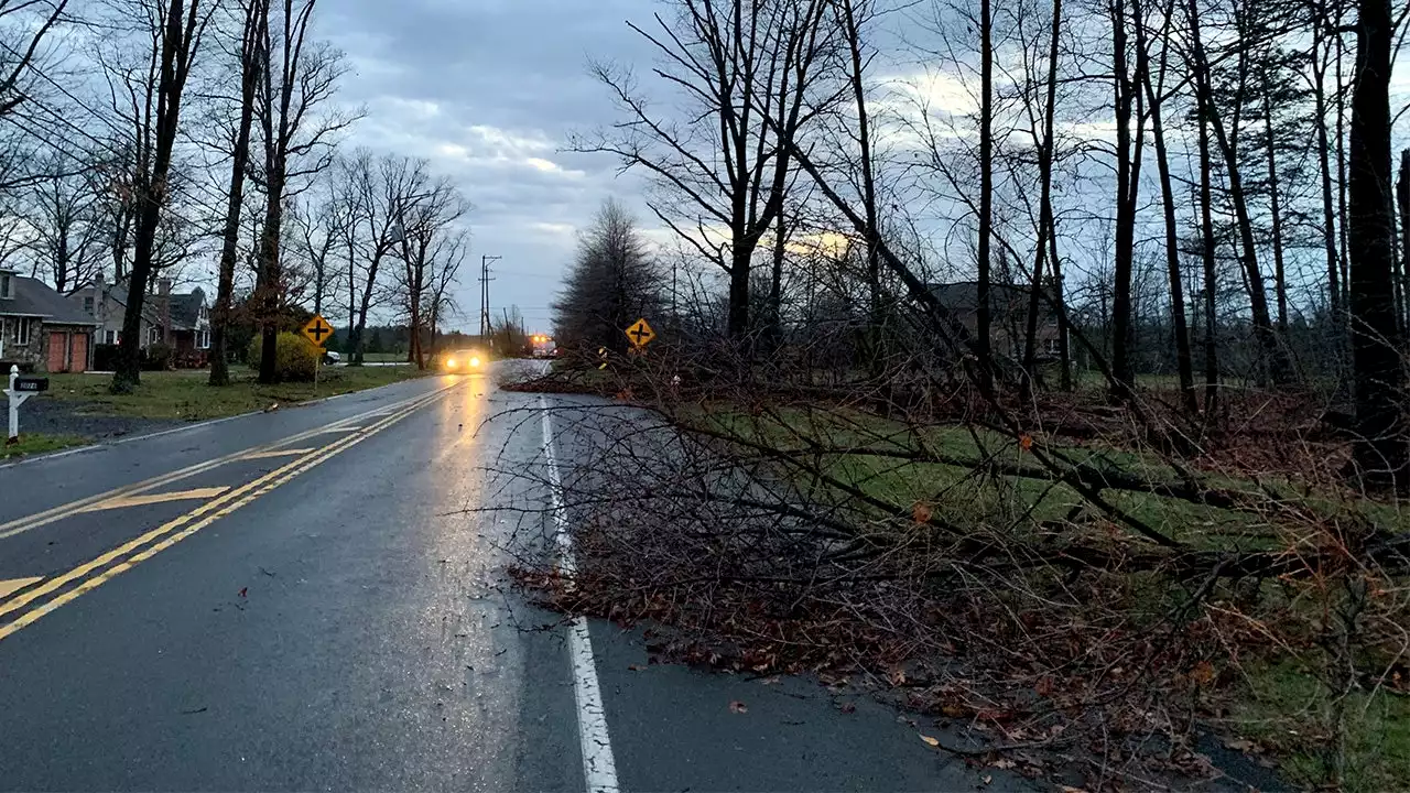 Possible tornado under investigation in Bucks County