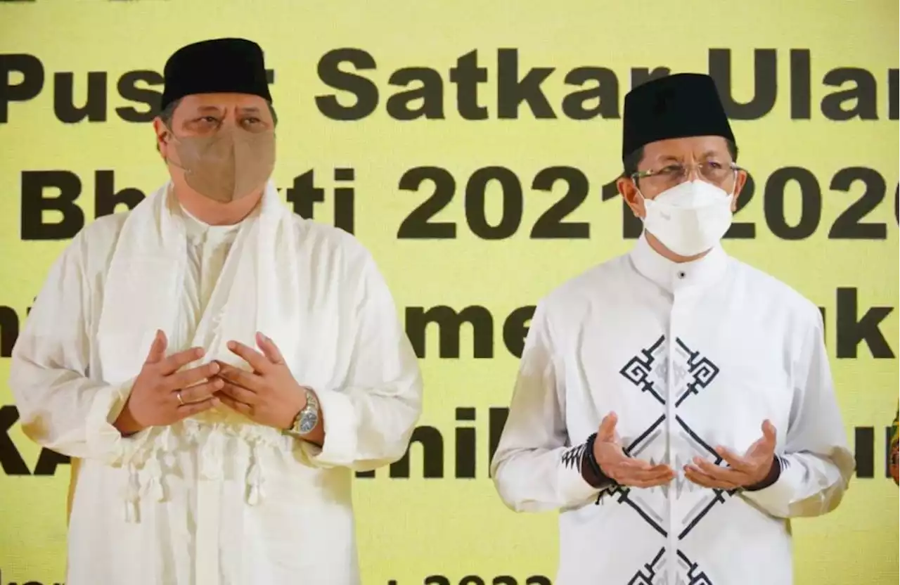 Prof Nasaruddin Doakan Ketum Golkar, Akui Dekat dengan Keluarga Airlangga