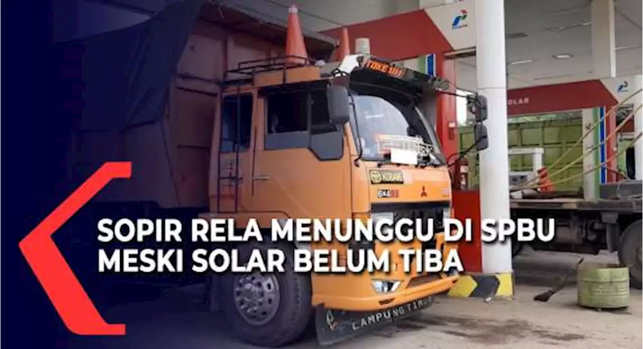 Solar Belum Datang, Kendaraan Sudah Menunggu di SPBU