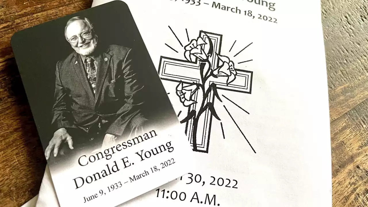 Don Young eulogized as deal-maker and dad