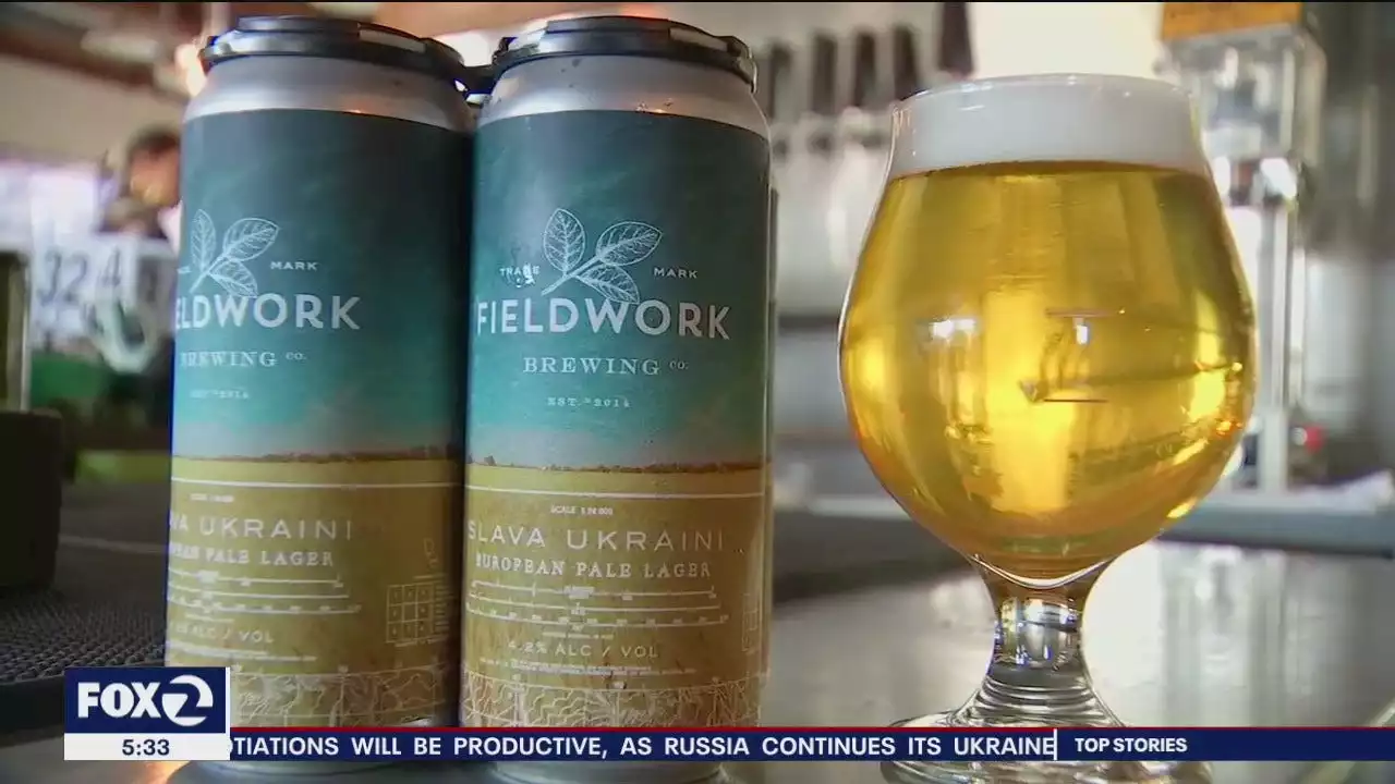 Berkeley brewery releases beer in support of Ukraine