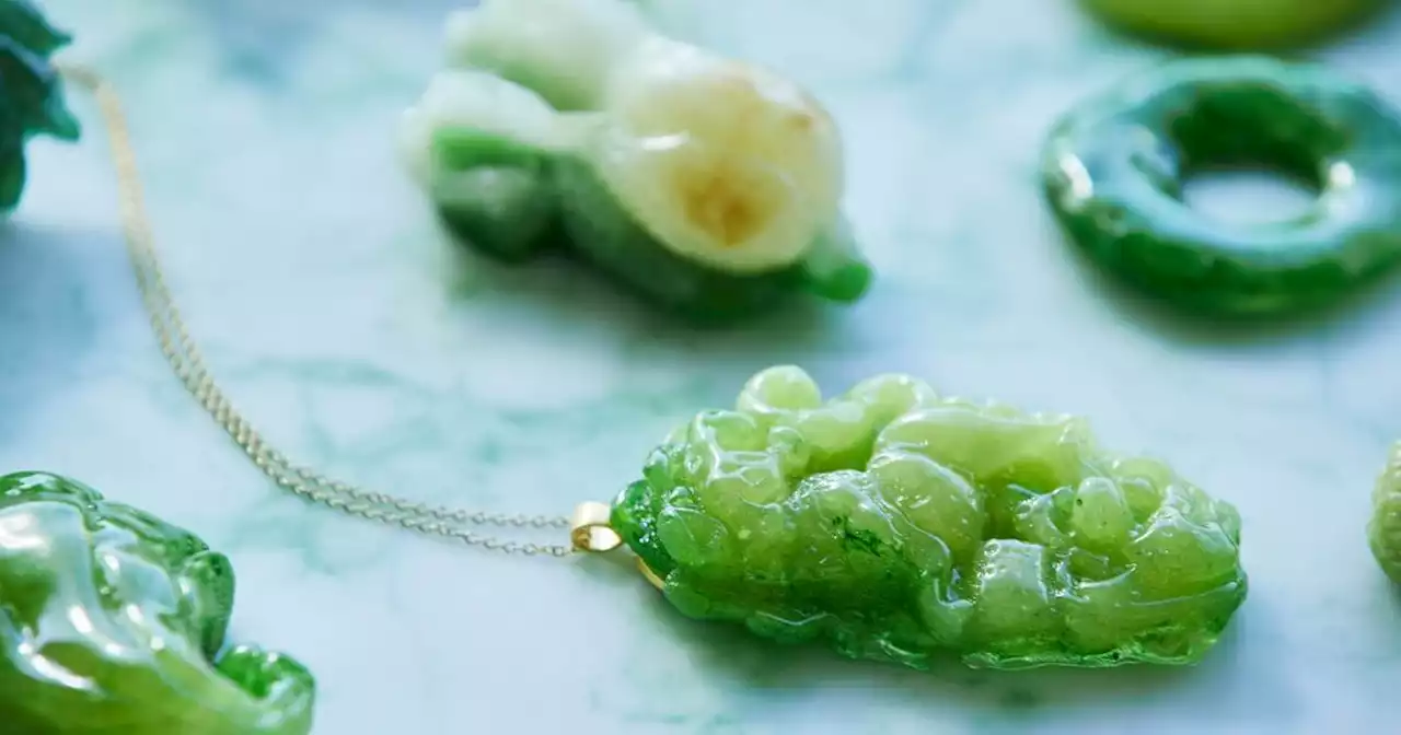 At Chifa, a collection of edible jade jewelry is on the menu