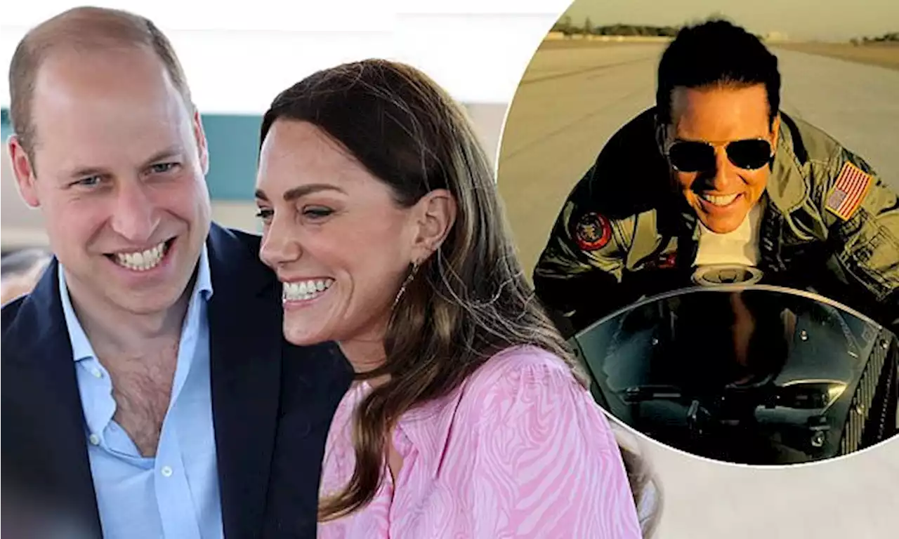 Prince William and Kate 'treated to first screening of Top Gun sequel'