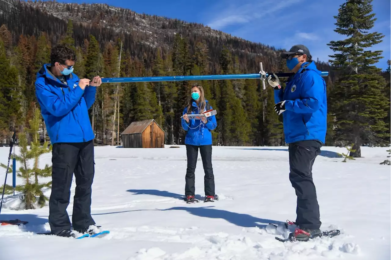 California drought: Sierra snowpack falls to one of lowest levels in 70 years