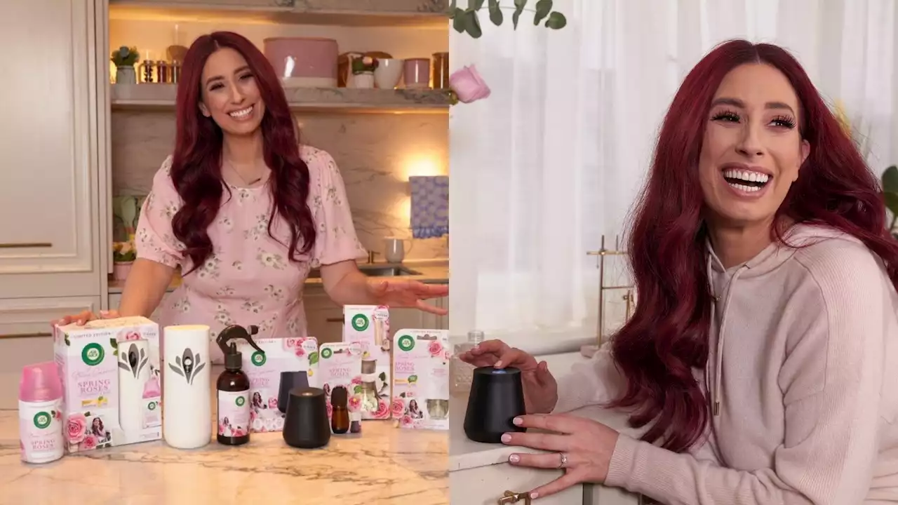 Stacey Solomon launches fragrance collection Spring Roses inspired by daughter Rose