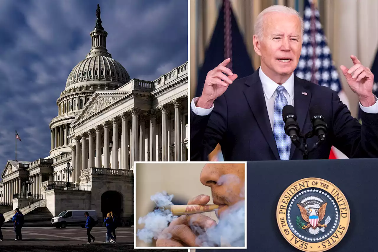 House votes to legalize marijuana despite Biden opposition