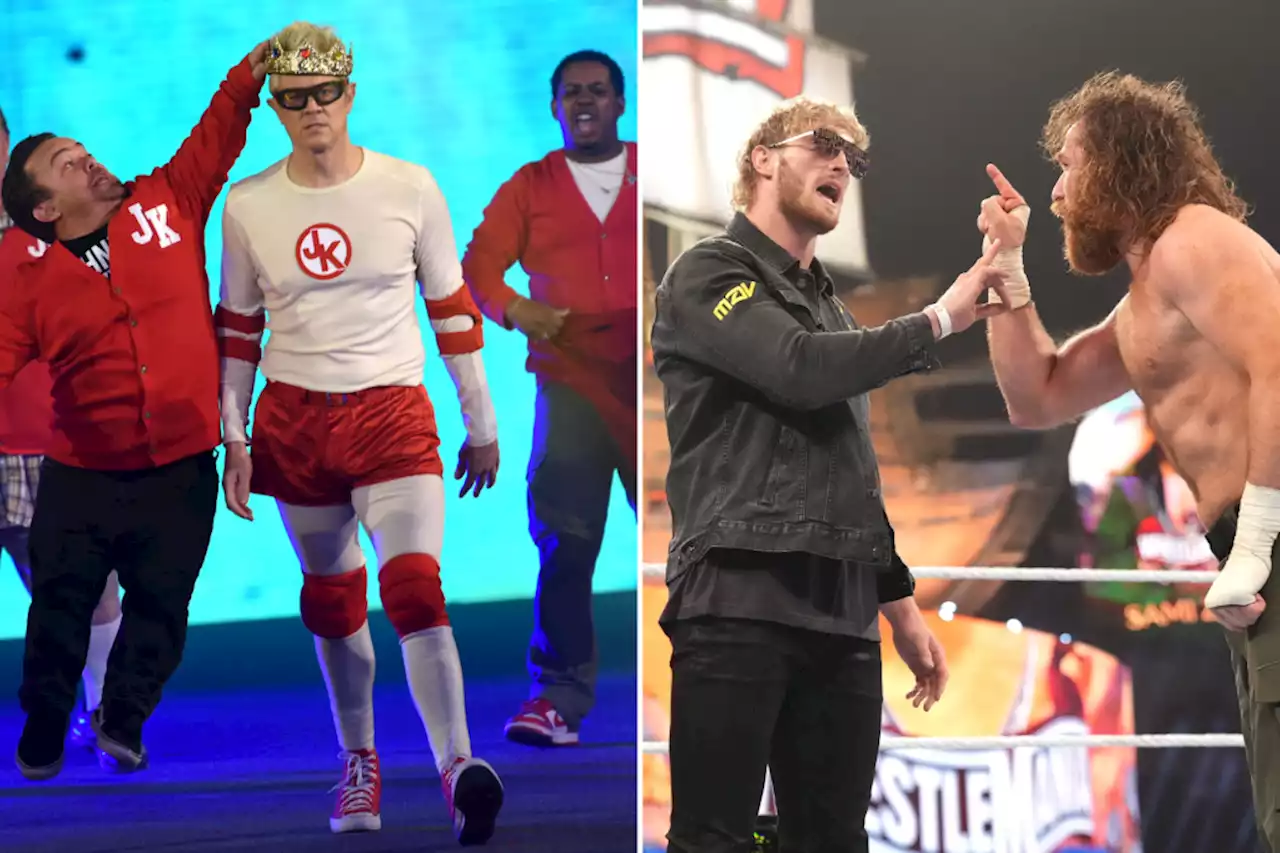 WrestleMania 38 has a Johnny Knoxville and Logan Paul problem