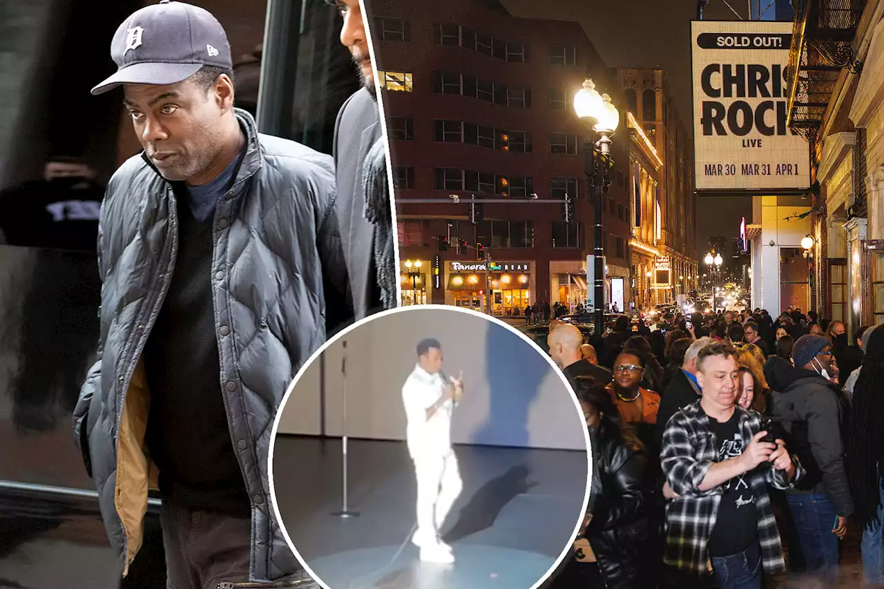 Chris Rock shuts down fan who cursed out Will Smith during comedy show