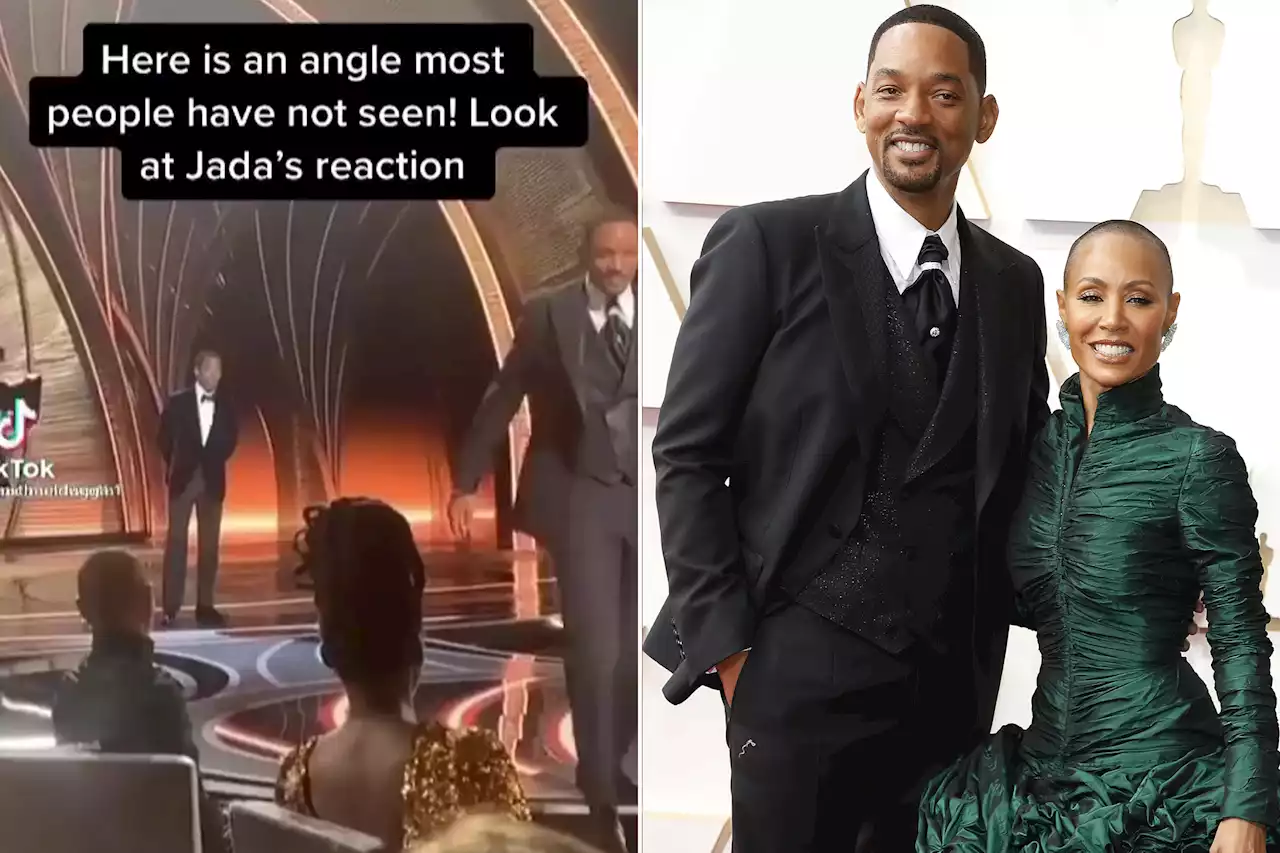 Video of Jada Pinkett Smith laughing after Will Smith slap surfaces