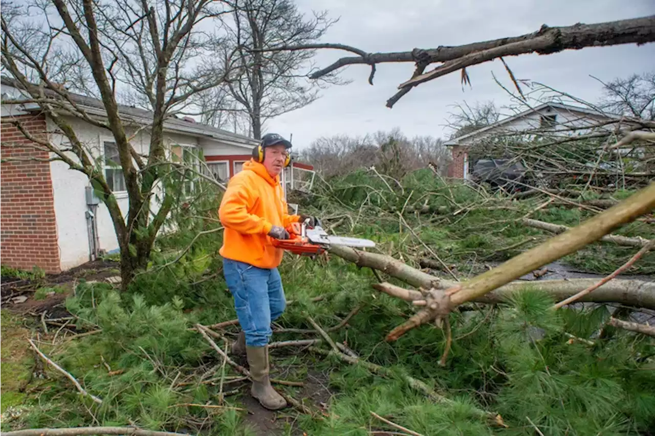 Probable tornado in Upper Bucks sent debris up to 4,000 feet into the air