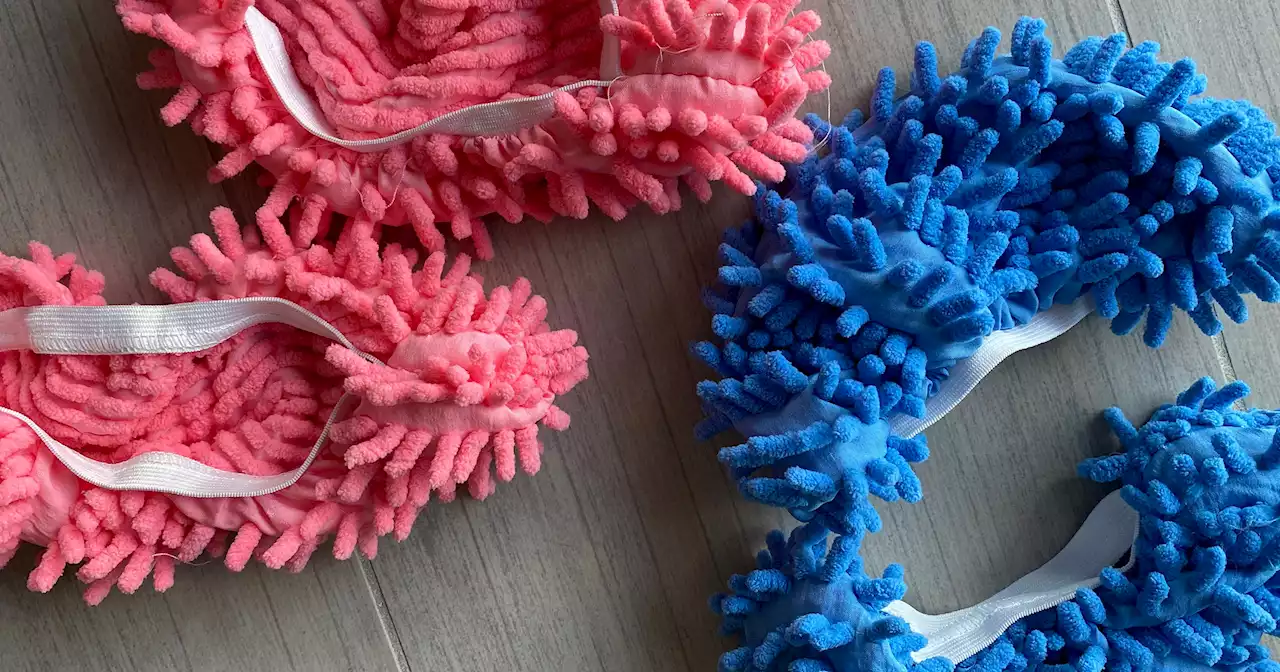 These Amazon Mop Slippers Turned Me Into A Human Swiffer