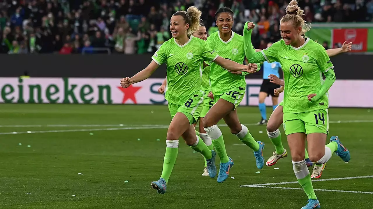 Nächster Halt Barcelona: Wolfsburg steht im CL-Halbfinale