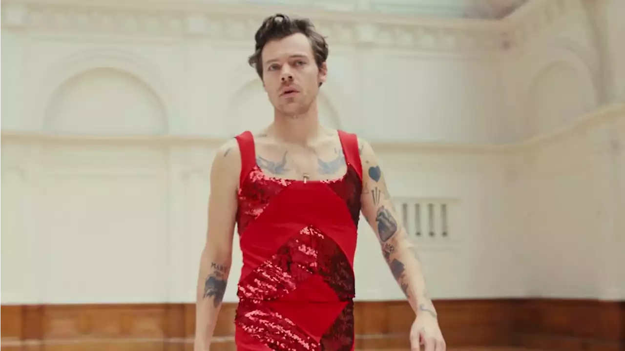 Harry Styles’ “As It Was” Jumpsuit Takes Inspiration from Jagger and Bowie