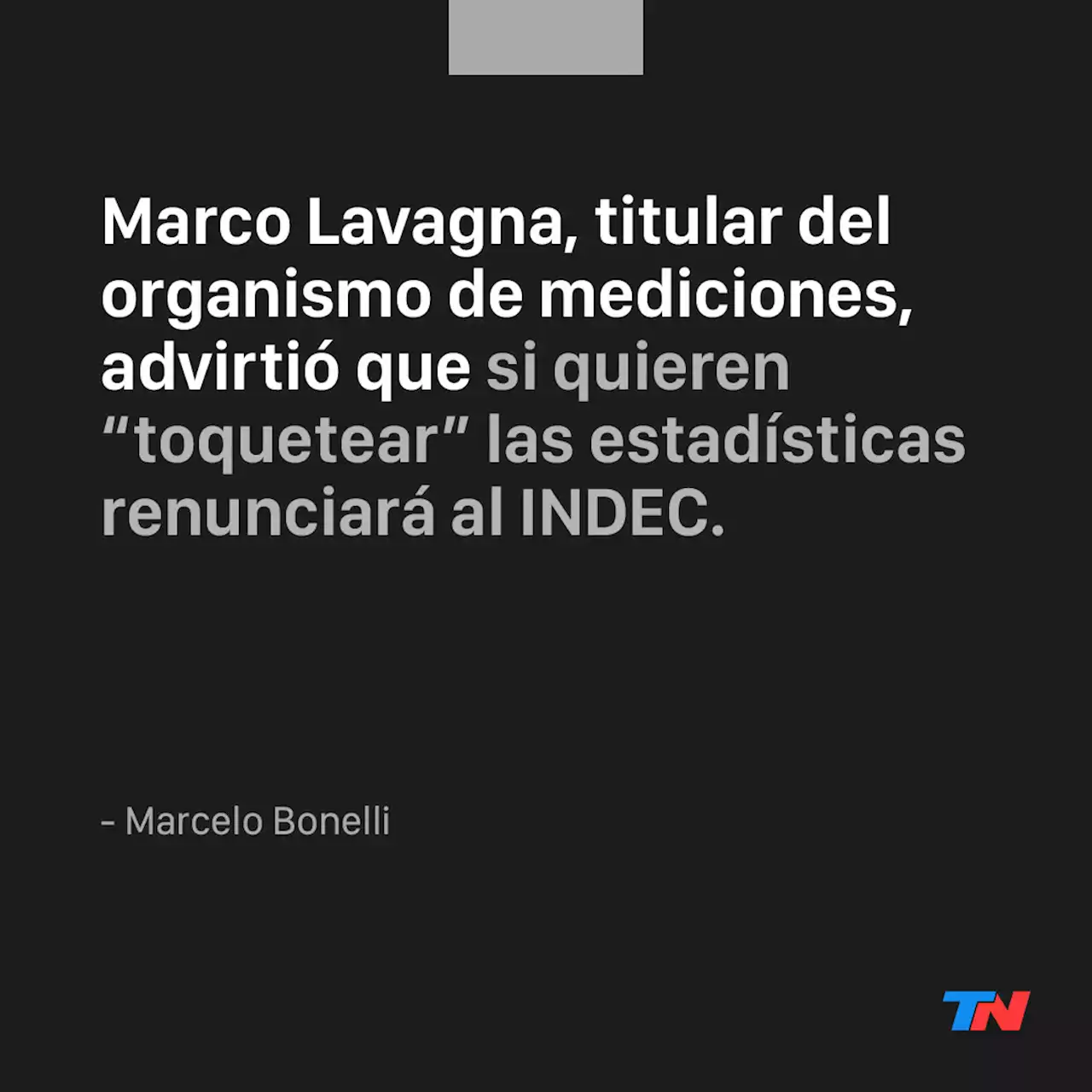 Interna por la inflación: Roberto Feletti dice que el Indec “sobreestima” la suba de precios