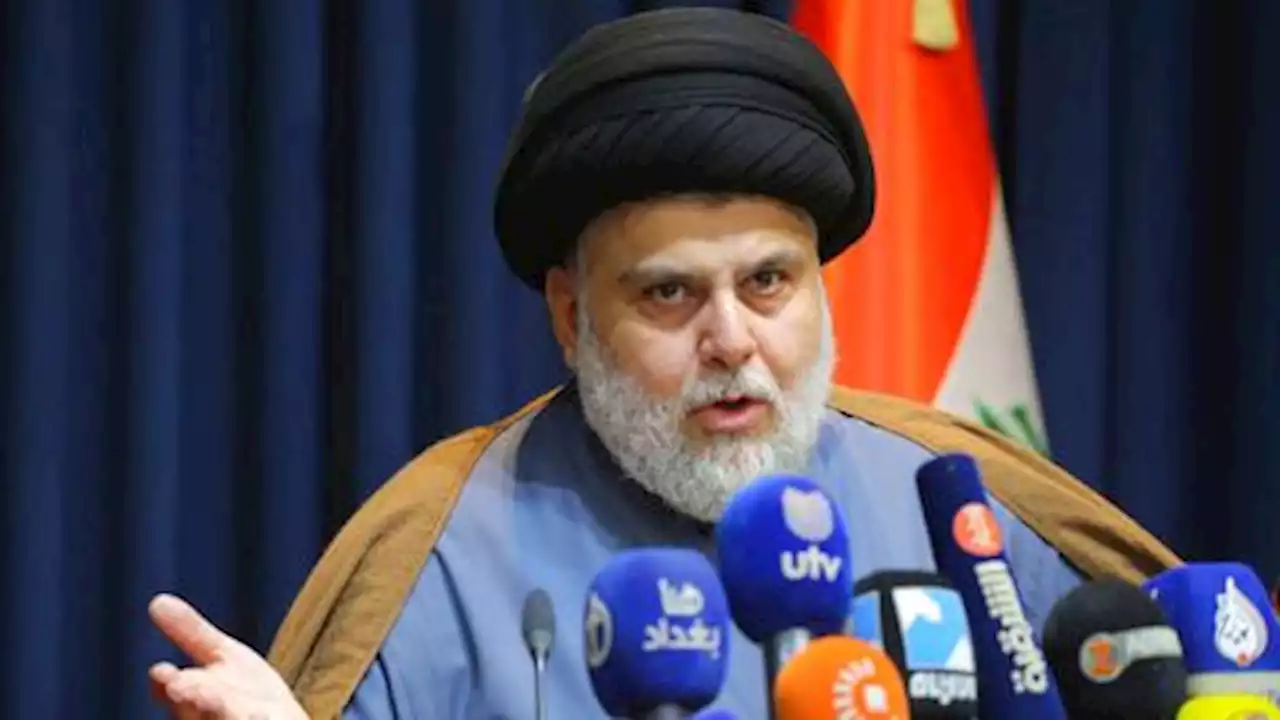 Iraq's Sadr steps back for 40 days, asks rivals try to form government