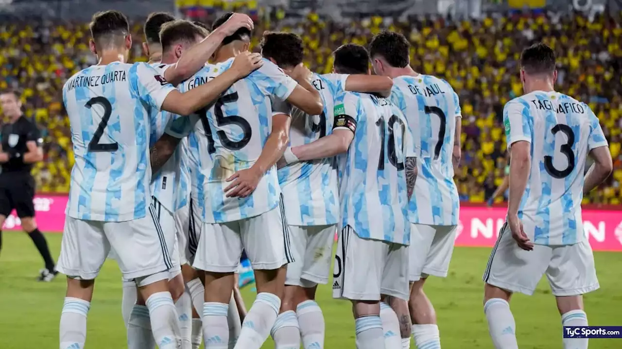 Qué se habló en el chat de los jugadores de la Selección Argentina luego del sorteo del Mundial Qatar 2022 - TyC Sports