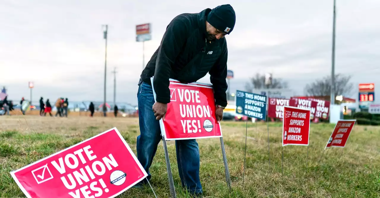 Amazon Union Election Stalls As Ballots Are Challenged