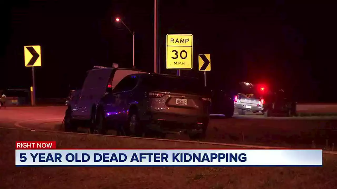 Police pursuit connected to alleged kidnapping ends with 5-year-old child dead