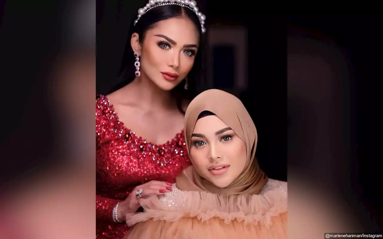 Bikin Pangling, Krisdayanti Dikira Aurel Hermansyah Saat Tampil Berhijab