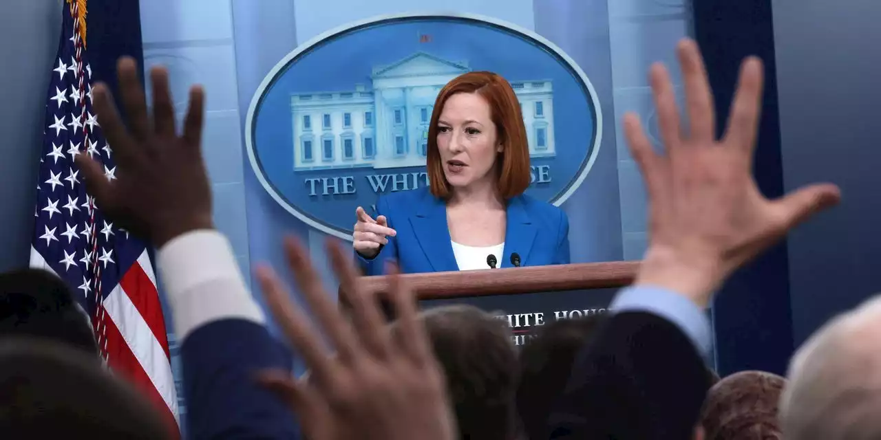 White House Press Secretary Psaki in Talks to Join MSNBC