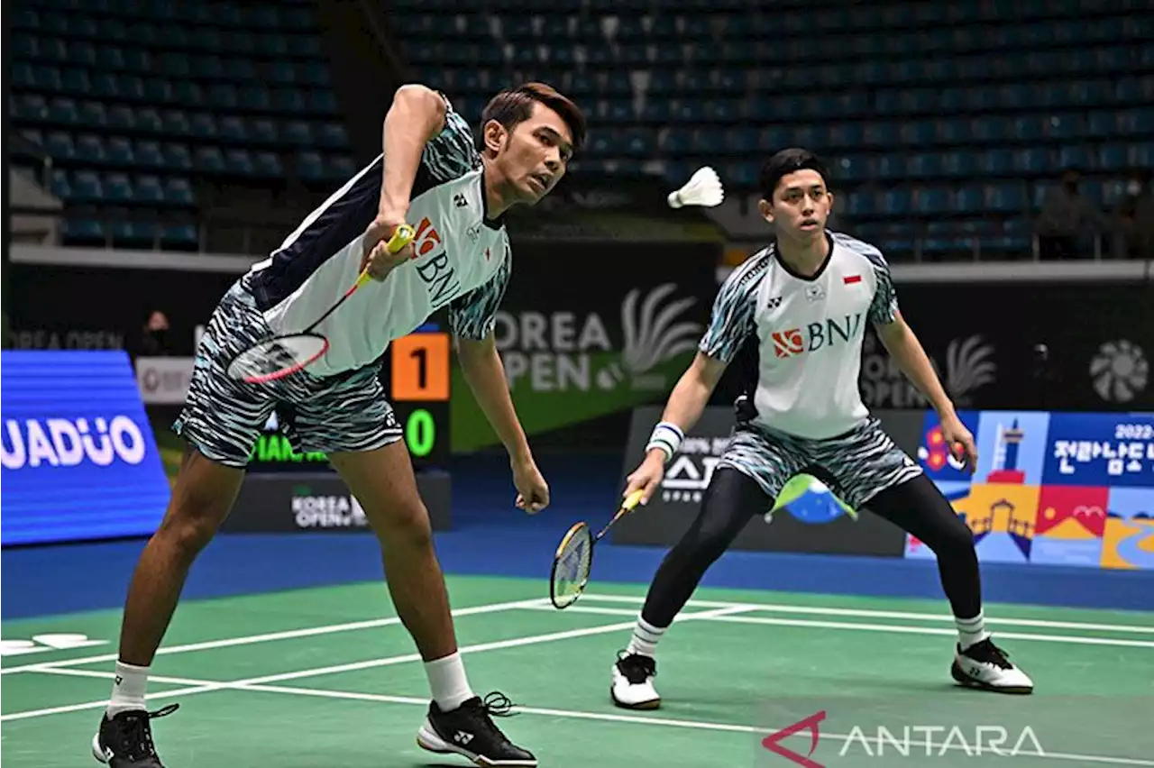 Fajar/Rian kecewa gagal sumbang gelar dari Korea Open