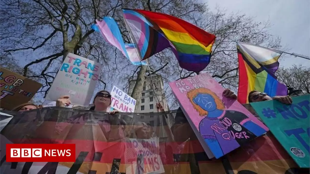 Hundreds rally in Downing Street for full ban on conversion therapy