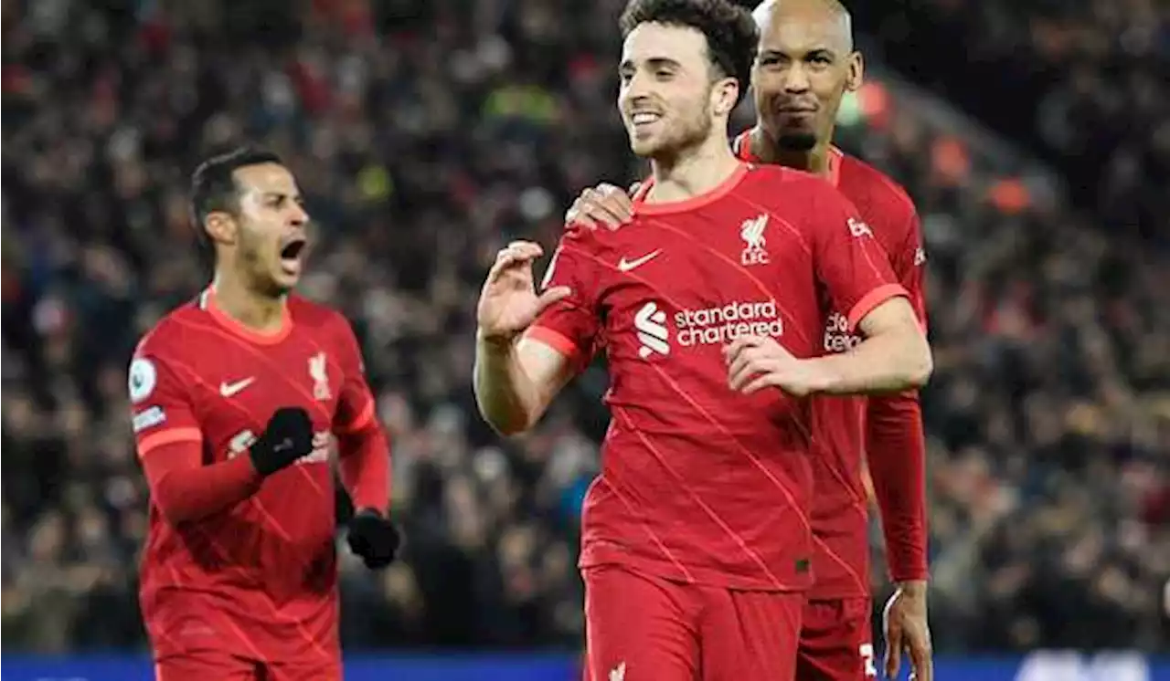 Manchester City vs Liverpool: Menit 13, Diogo Jota Samakan Skor