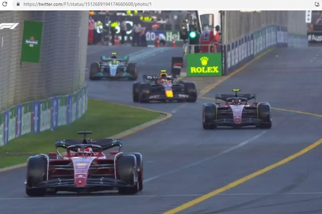 Link Live Streaming F1 GP Australia 2022 - Leclerc Dibayangi Red Bull Saat Kemenangan Sudah Dekat - Bolasport.com