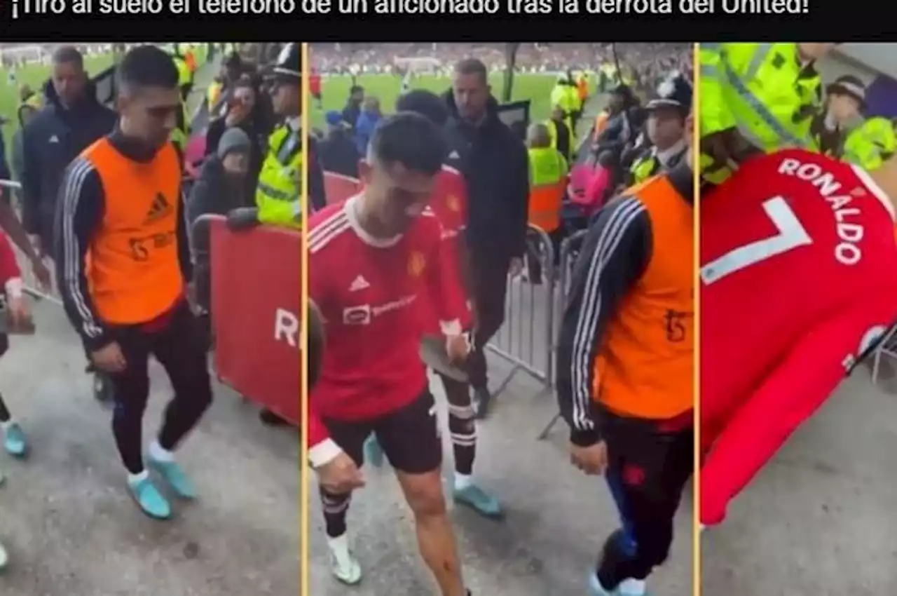 Man United yang Kalah, Cristiano Ronaldo Jadikan Ponsel Fan Sasaran Amarah - Bolasport.com